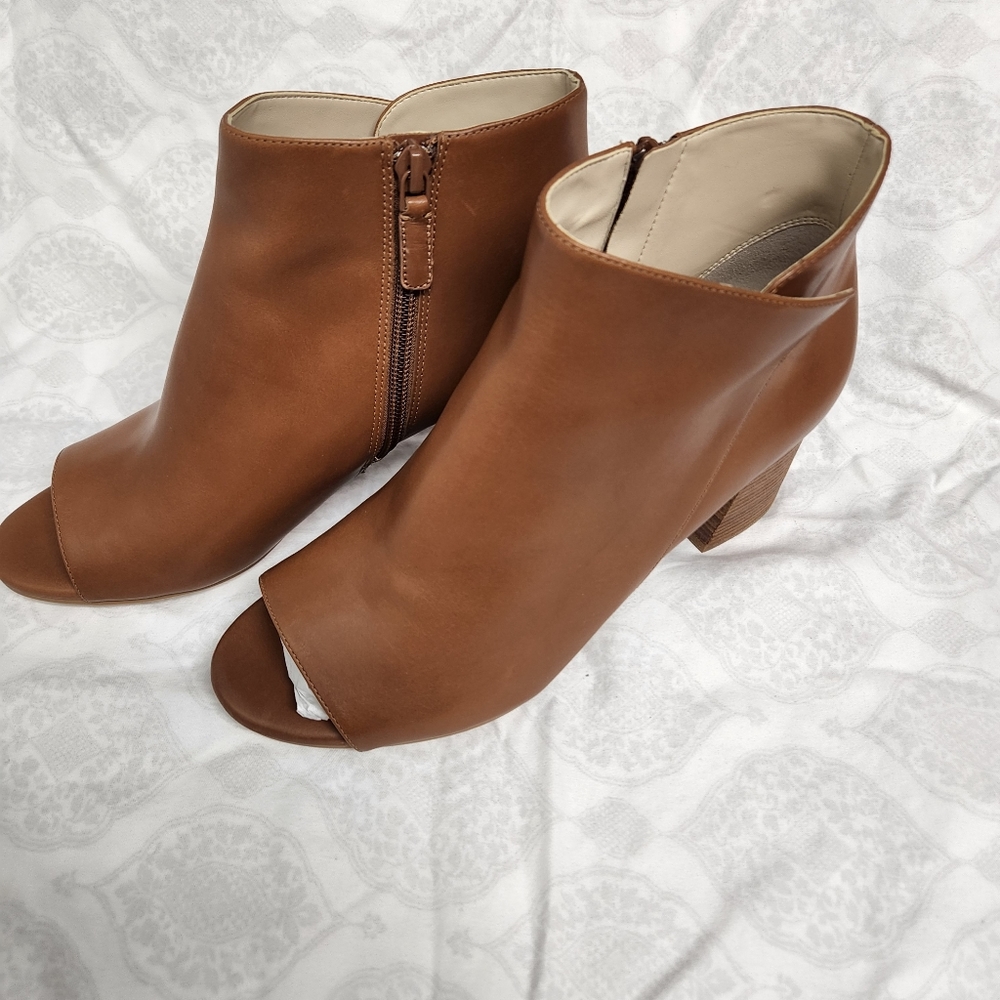 Cole Haan tan Booties
